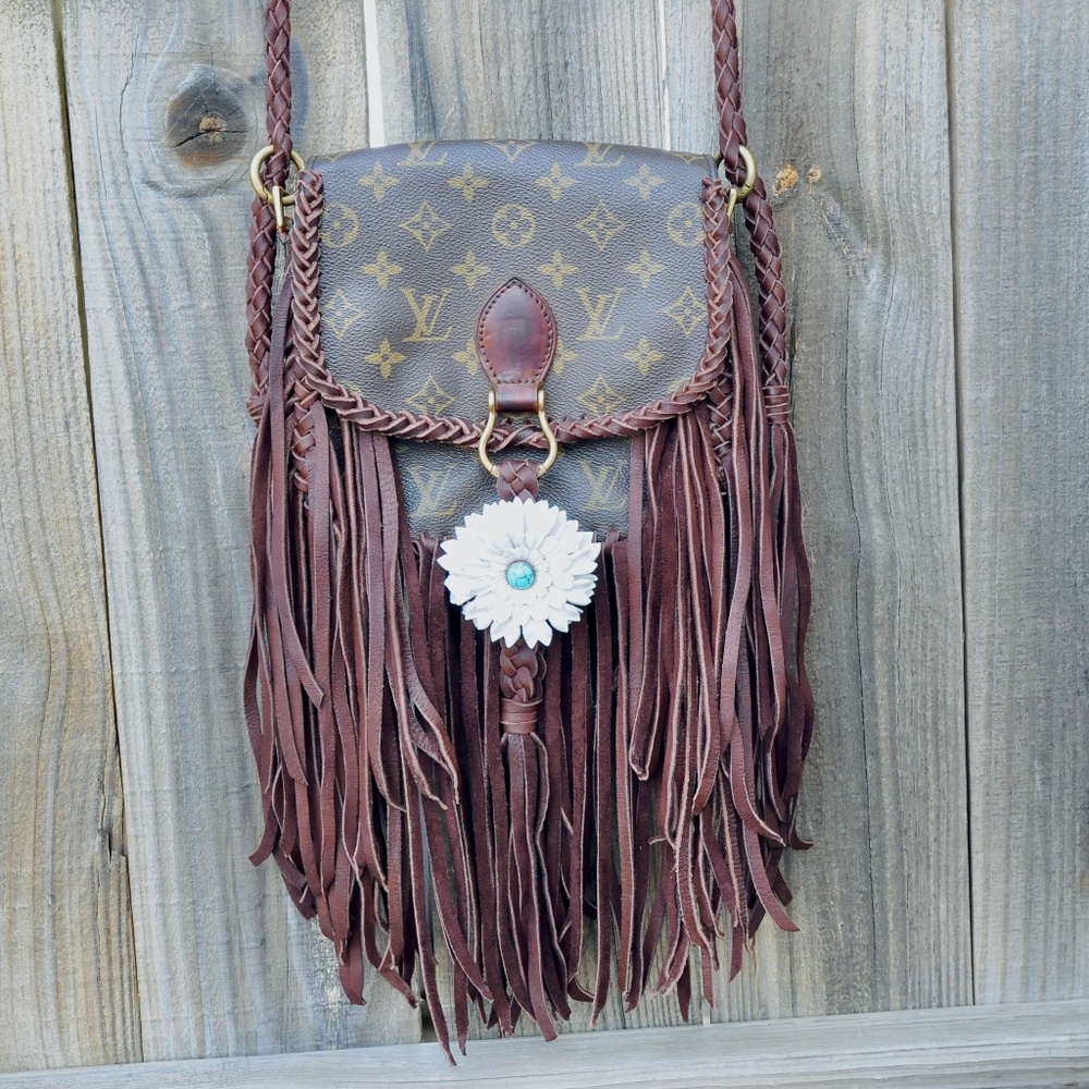 Louis Vuitton Saint Cloud MM Revamped with Fringe